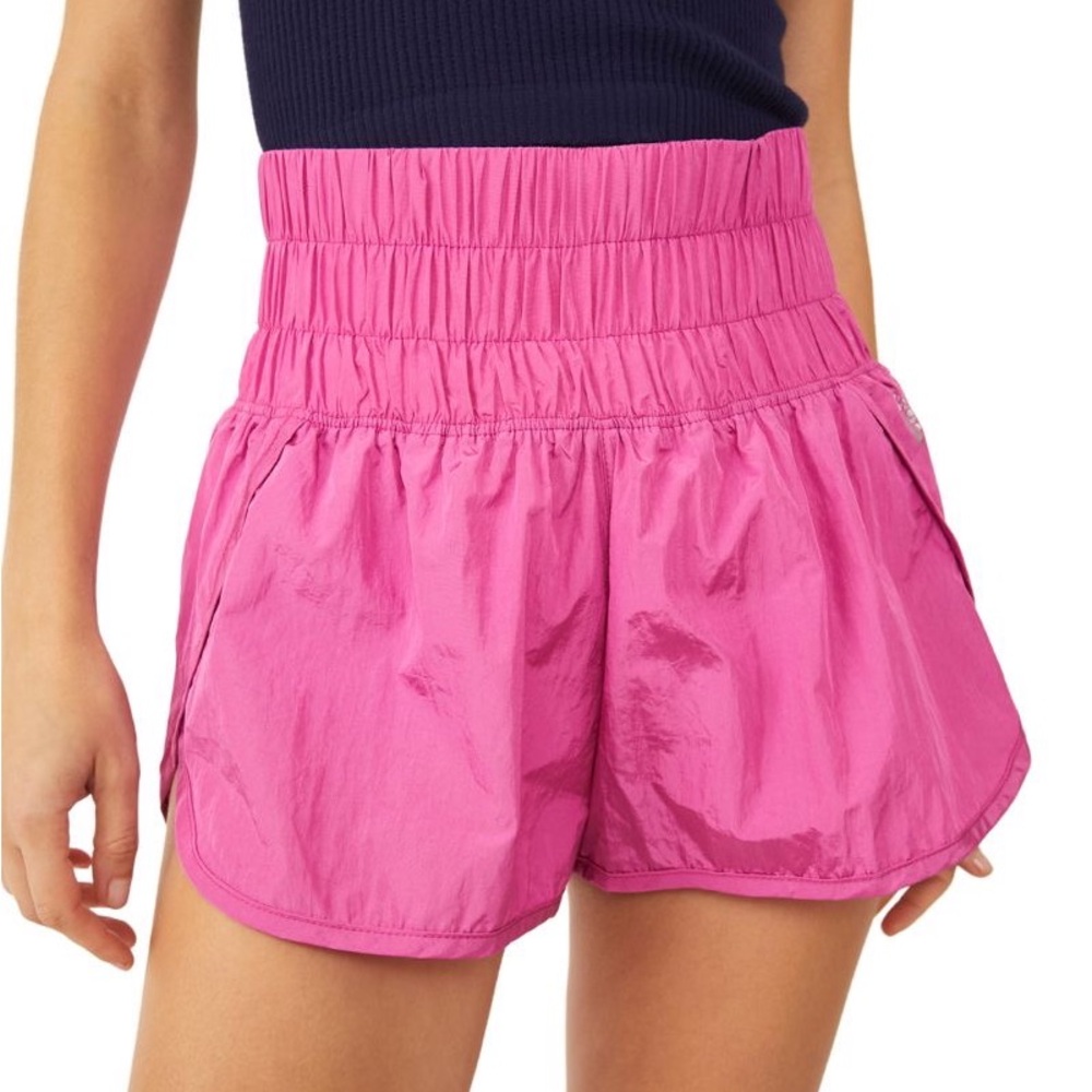 Free People The Way Home Shorts Vivacious Violet - Small